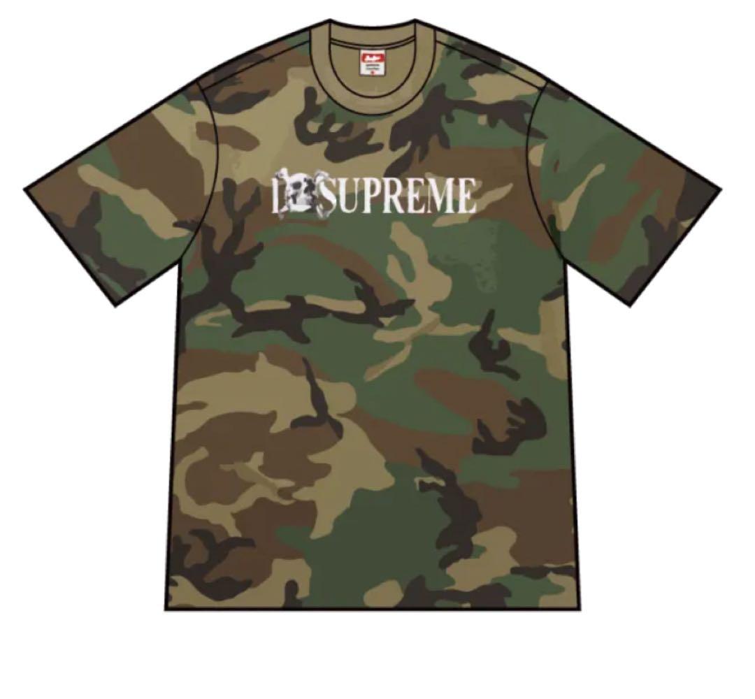 Supreme 迷彩 Tシャツ Mサイズ