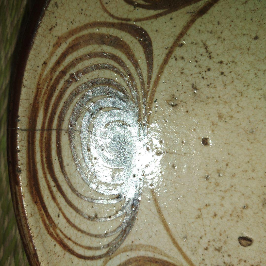 古瀬戸　馬目石皿　骨董品