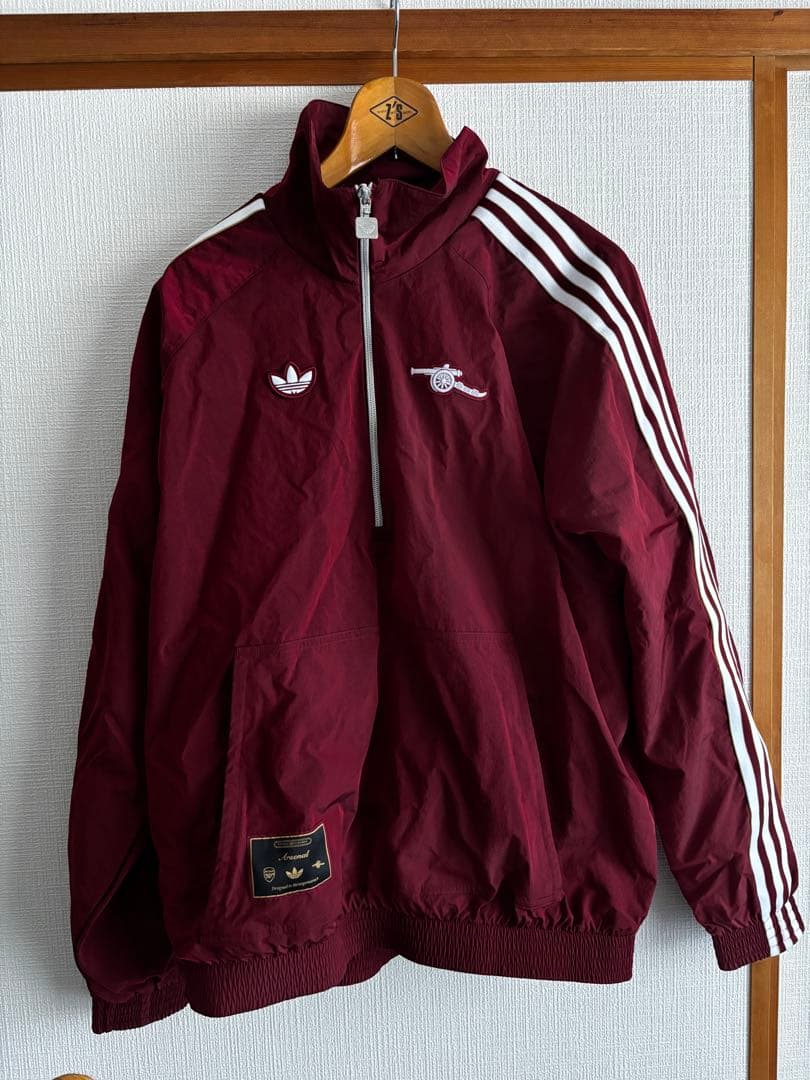 adidas アーセナル 25/26 TERRACE ICON ハーフジップJK