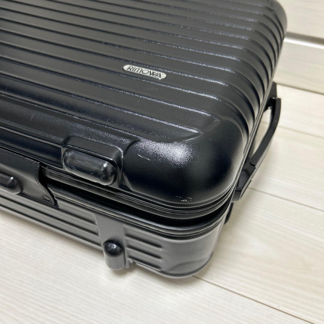 リモワ　RIMOWA スーツケース ブラック TSAなし　2輪　廃盤品