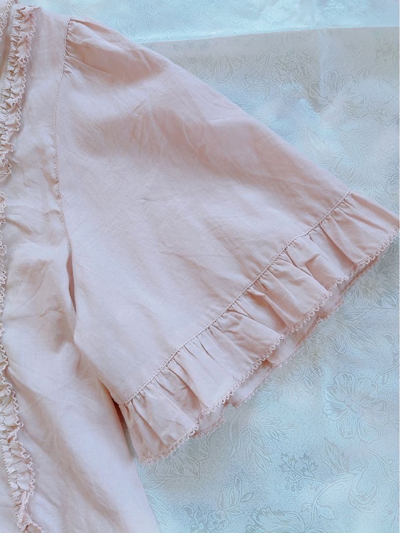 ピンクハウス❤️【未着用】うさぎ刺繍がかわいい半袖ブラウス❤️