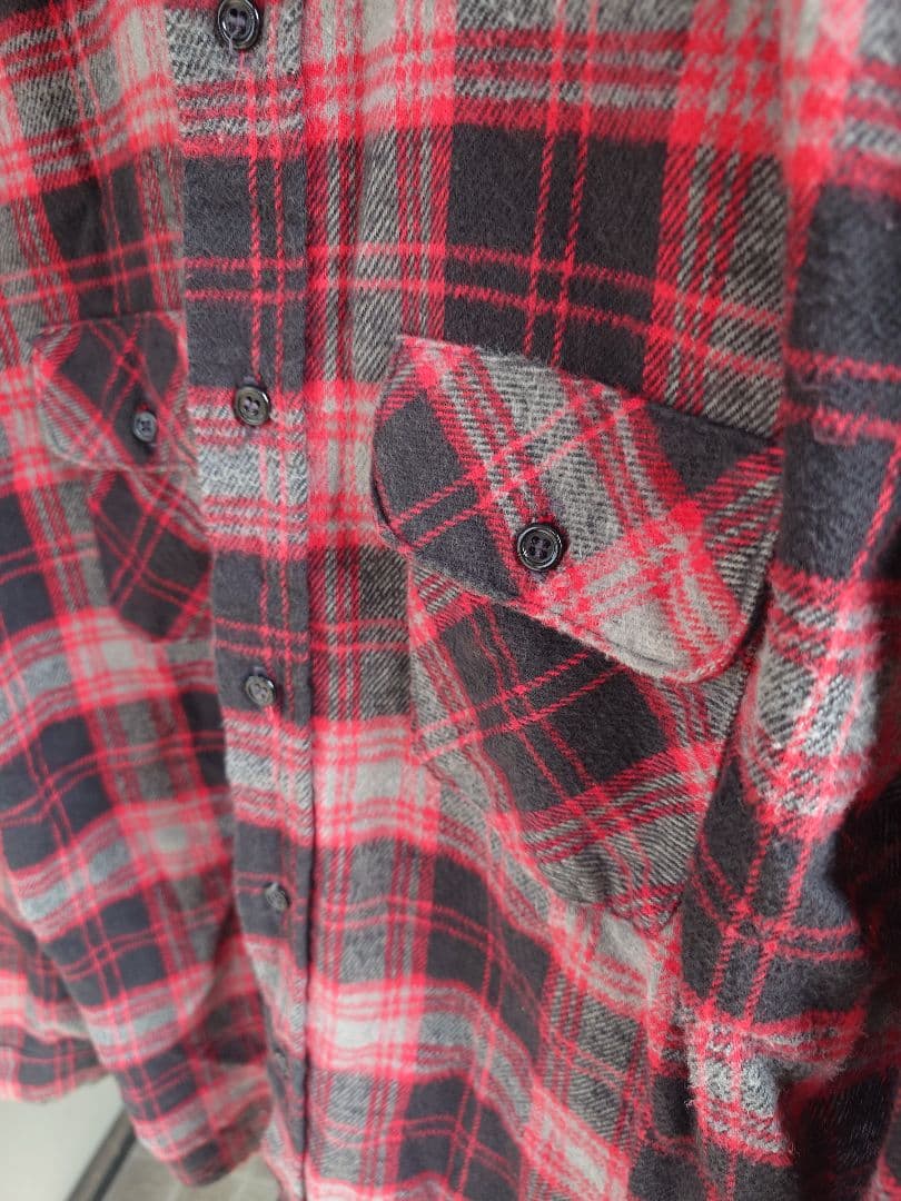 p*7様 FIVE BROTHER ネルシャツ XL TALL USA製