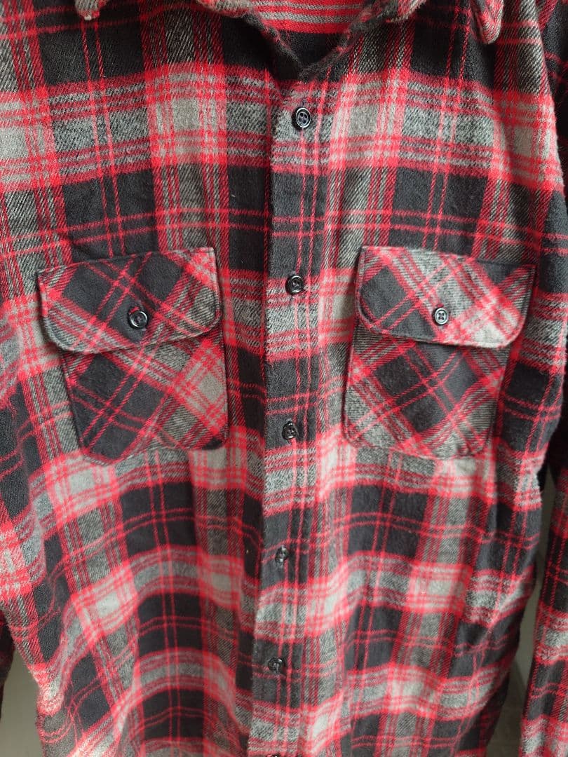 p*7様 FIVE BROTHER ネルシャツ XL TALL USA製