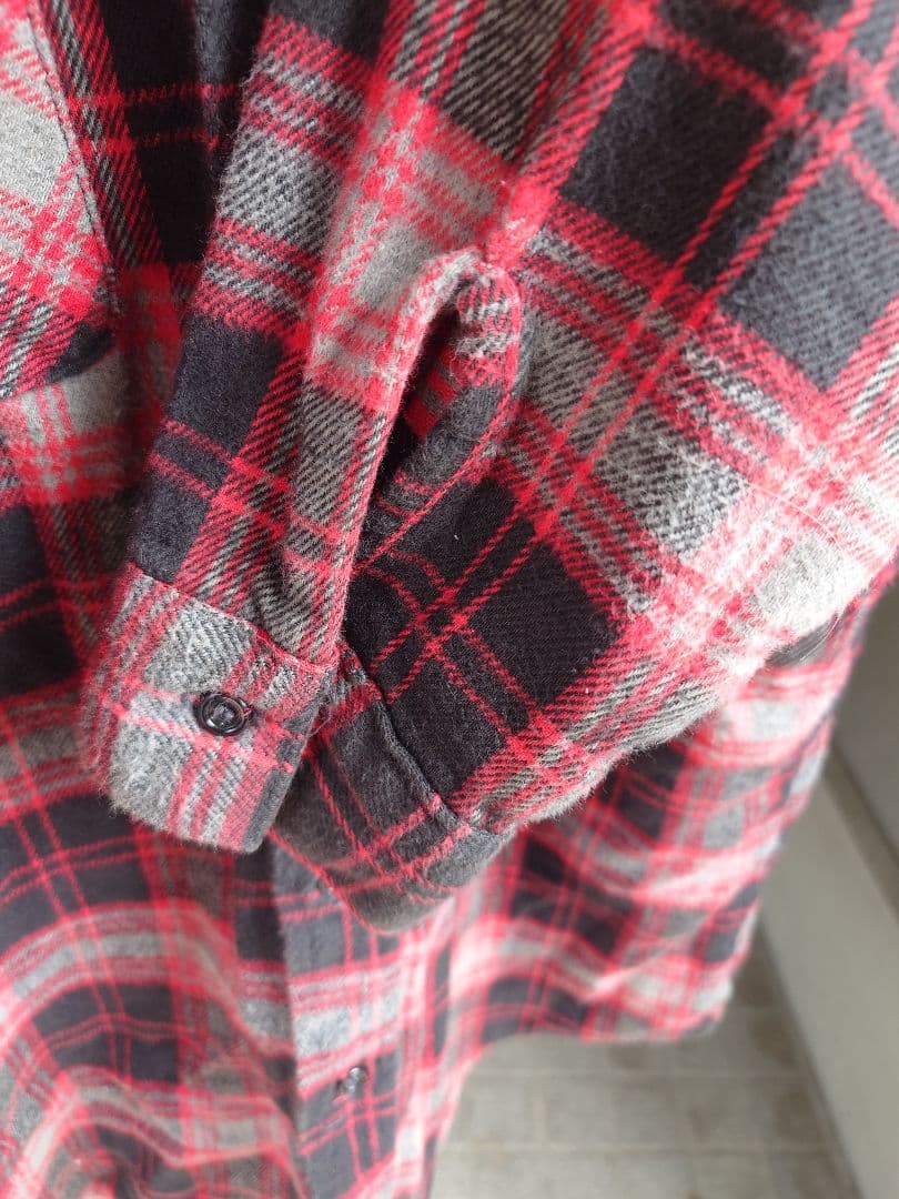 p*7様 FIVE BROTHER ネルシャツ XL TALL USA製