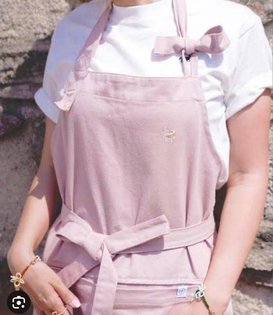 【専用】reizouまとめ買い フォロー割引有り。様 紗栄子エプロンくすみピンク
