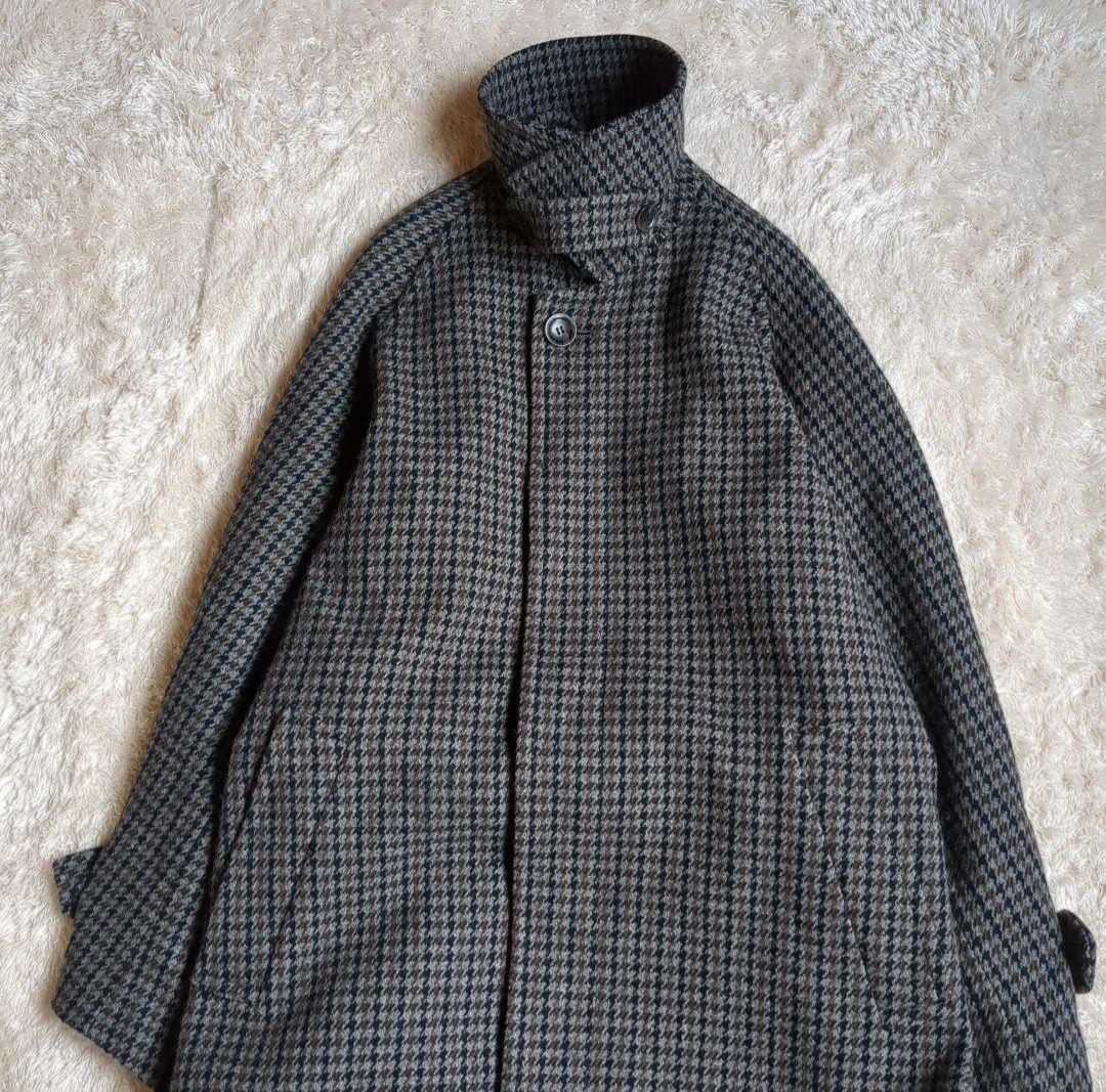 【Yuyaです】L'ESSAGE　モッサ/チドリバルカラーコート　グレー