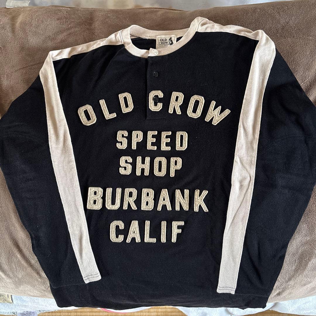 OLD CROW SPEED SHOP 長袖カットソー　Lサイズ