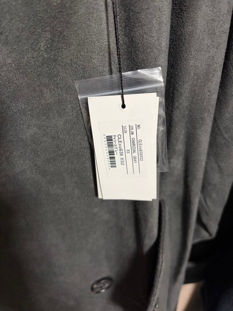 完売品 CLEL ダブルテックフェードトレンチコート