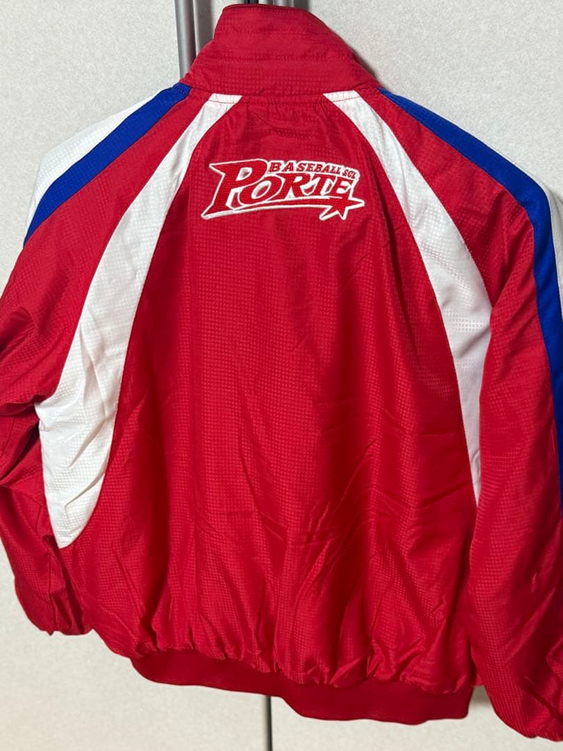 PORTE 野球ジャケット 145cm レッド