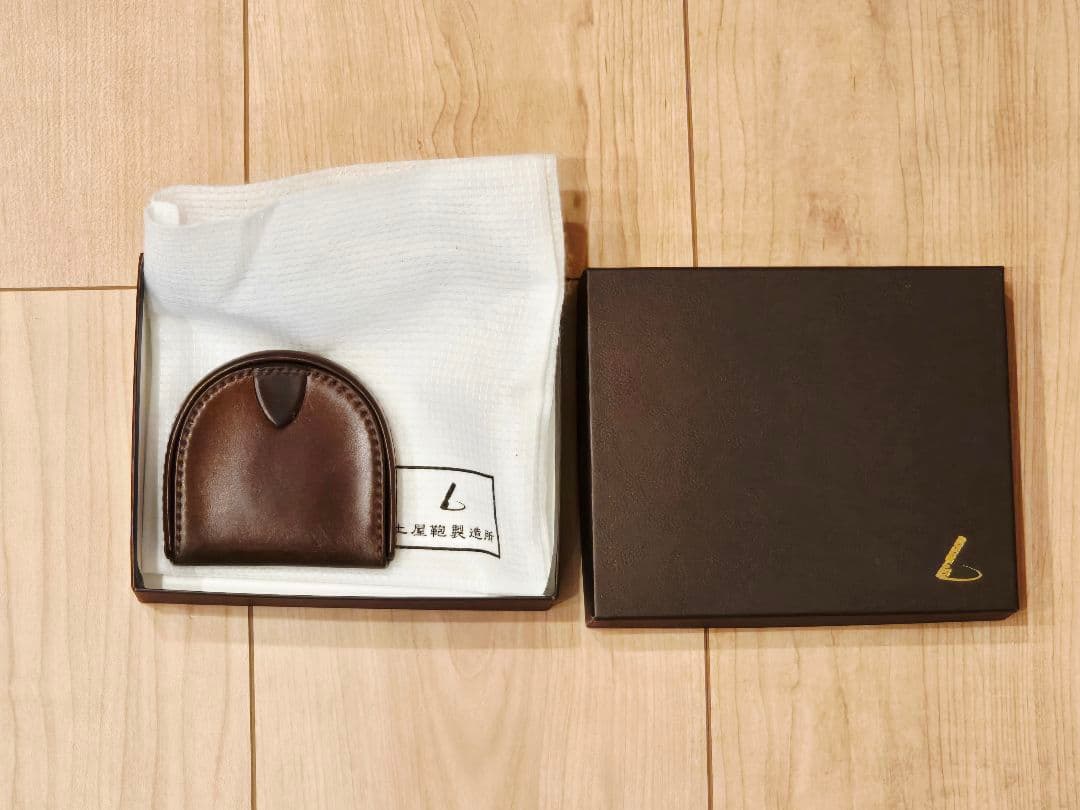土屋鞄製造所 TSUCHIYA KABAN コードバン 馬蹄型 小銭入れ