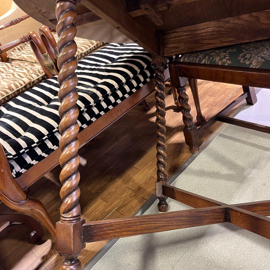 【輸入家具】ドローリーフ◆◇拡張ダイニングテーブル◆◇ヴィンテージ◆◇