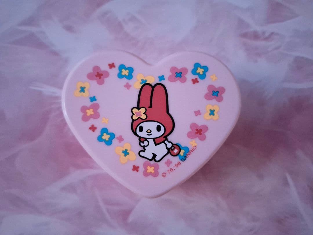 激レア★★希少！平成レトロ♡マイメロディ♡マトリョーシカ風ハート型小物入れ