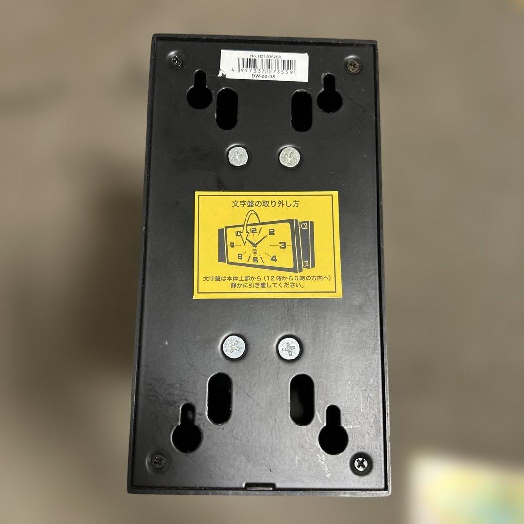 ダルトンDulton ダブルフェイス クロック　両面　壁掛け　ウォール　時計