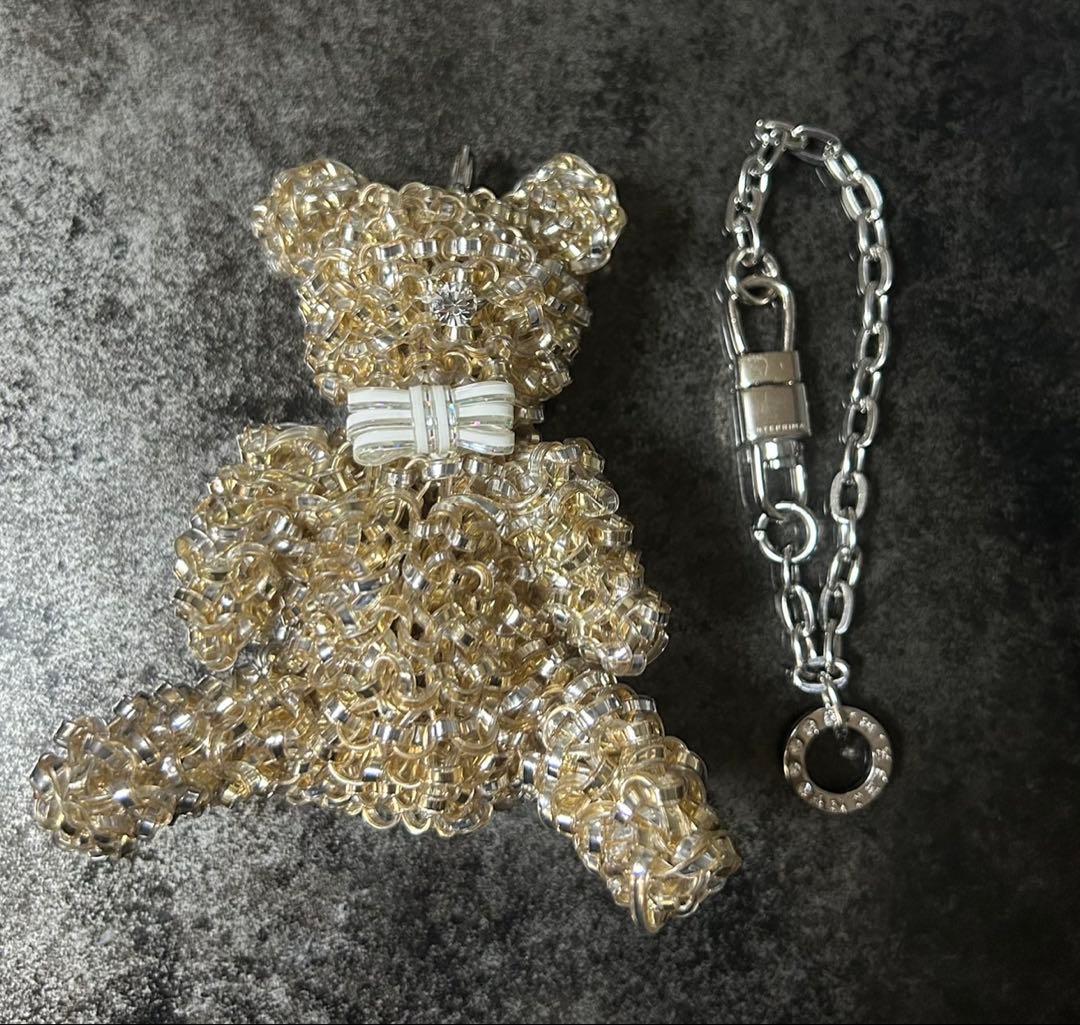 ANTEPRIMA/アンテプリマ/クマチャーム/ワイヤー/キーホルダー/ゴールド