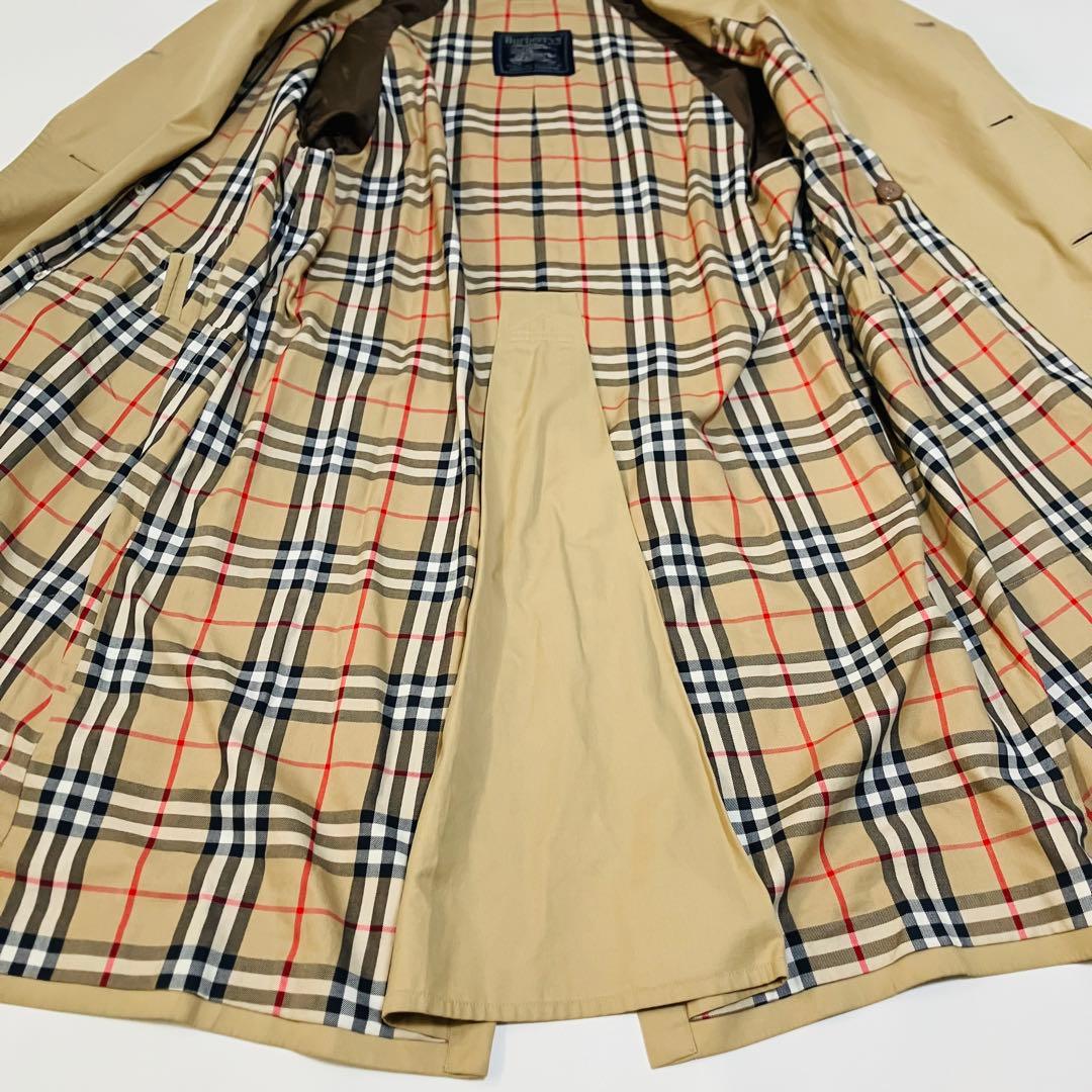 バーバリートレンチコート ノバチェック ハニーベージュ　ベルト付