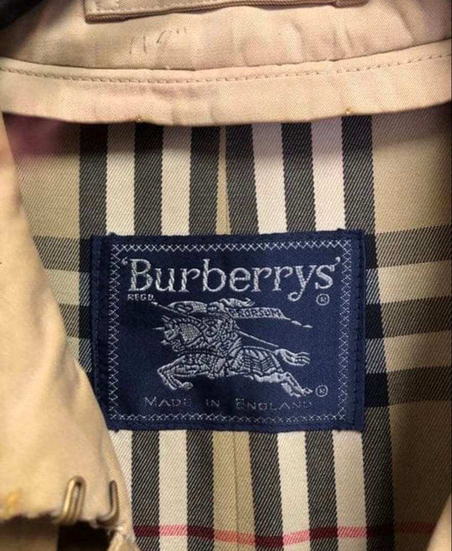 バーバリートレンチコート made in England