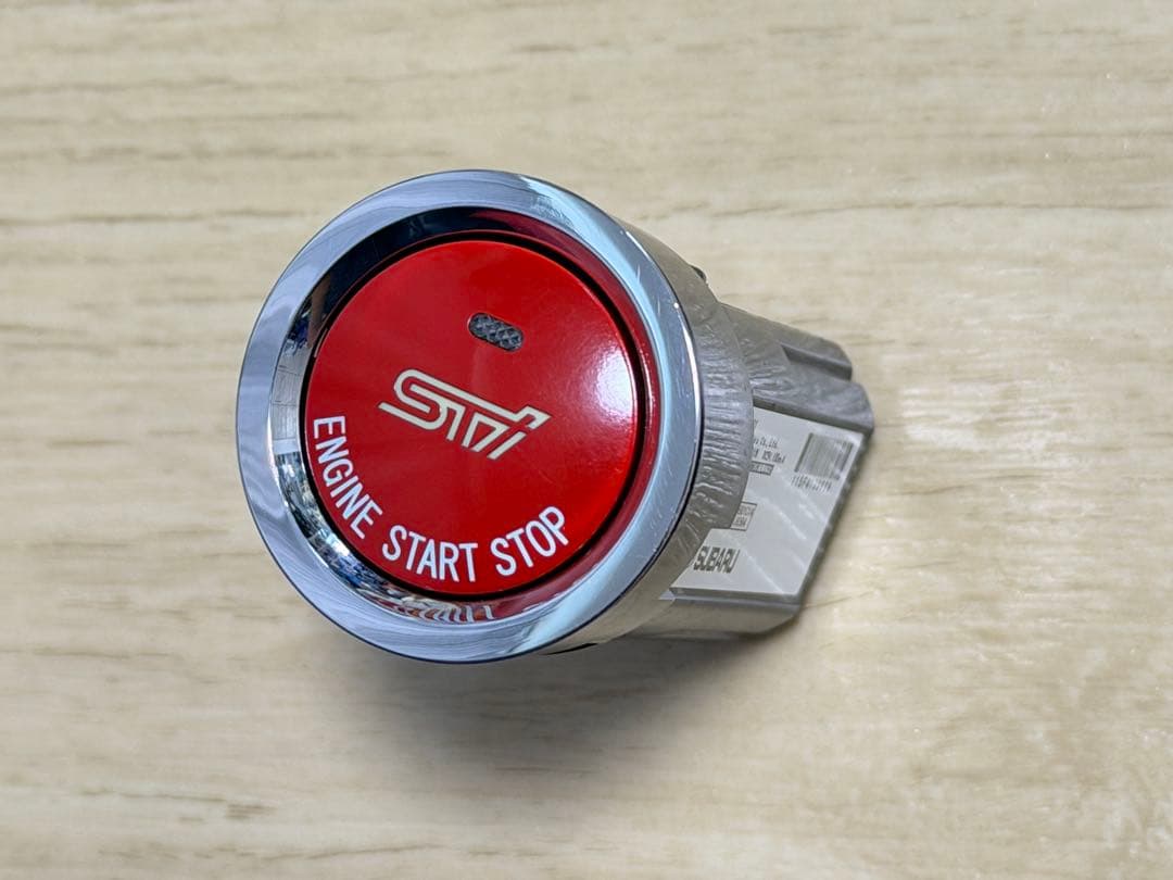 （最終価格）スバル STI プッシュエンジンスイッチ 純正オプション 絶版品レア