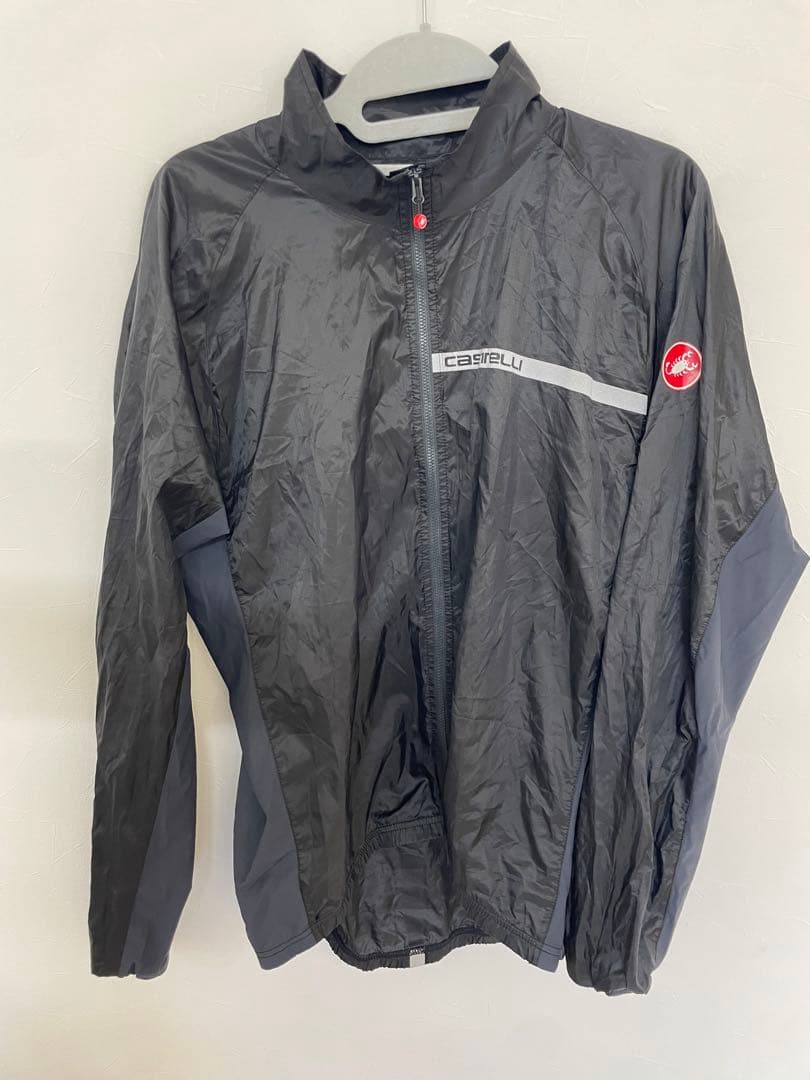 Castelli サイクルジャケット 3XL 黒