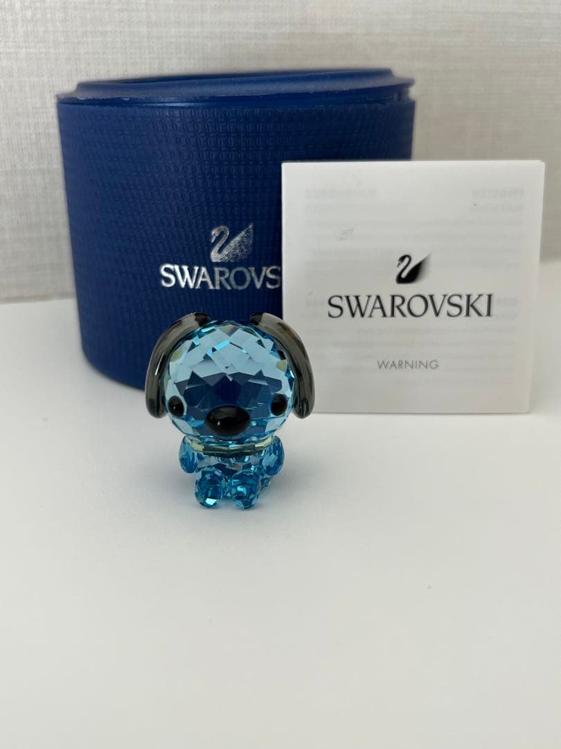 Swarovski 干支　犬の置物