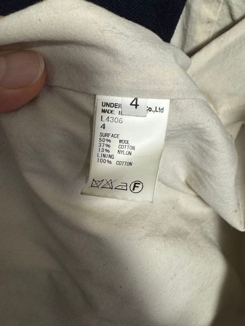 UNDERCOVER 中綿ブルゾン付 3WAY ステンカラーコート L〜XL相当