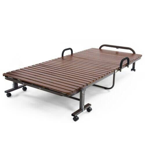 折りたたみベッド すのこベッド  ベッド シングルベッド木製 シングル