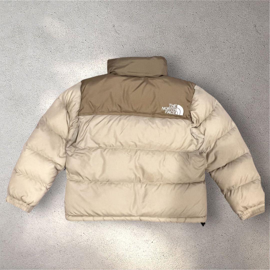 ノースフェイス　ヌプシダウンジャケット レディース　S ベージュ
