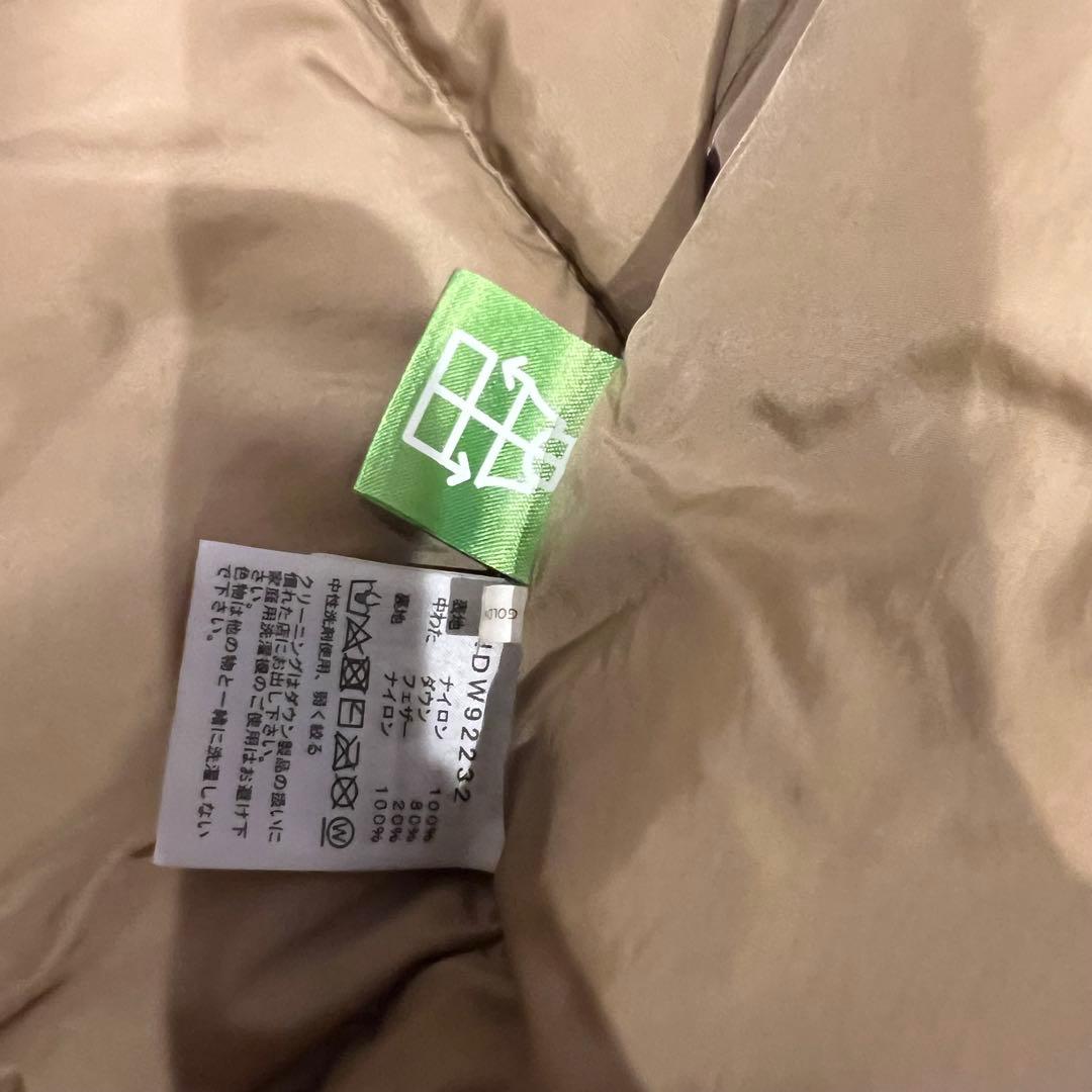 ノースフェイス　ヌプシダウンジャケット レディース　S ベージュ