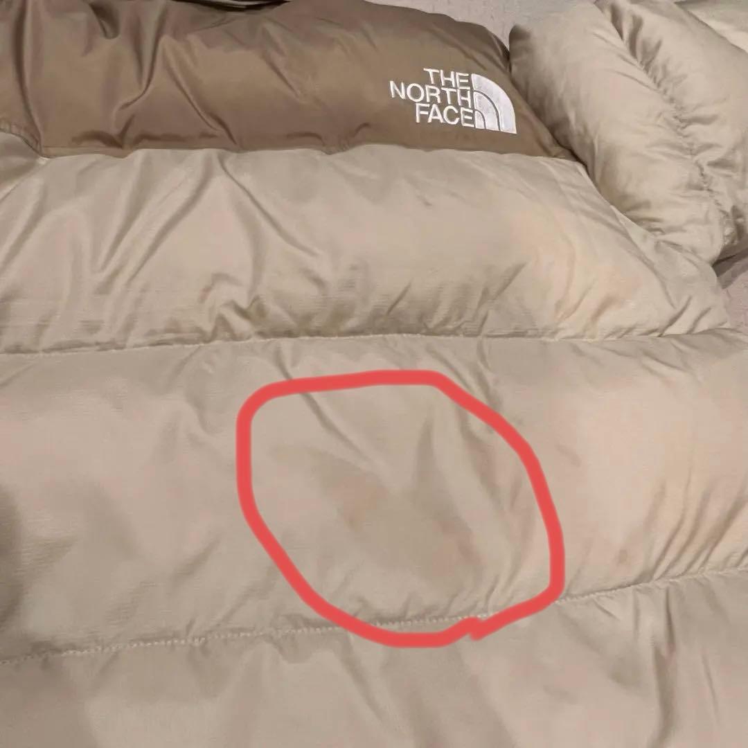 ノースフェイス　ヌプシダウンジャケット レディース　S ベージュ