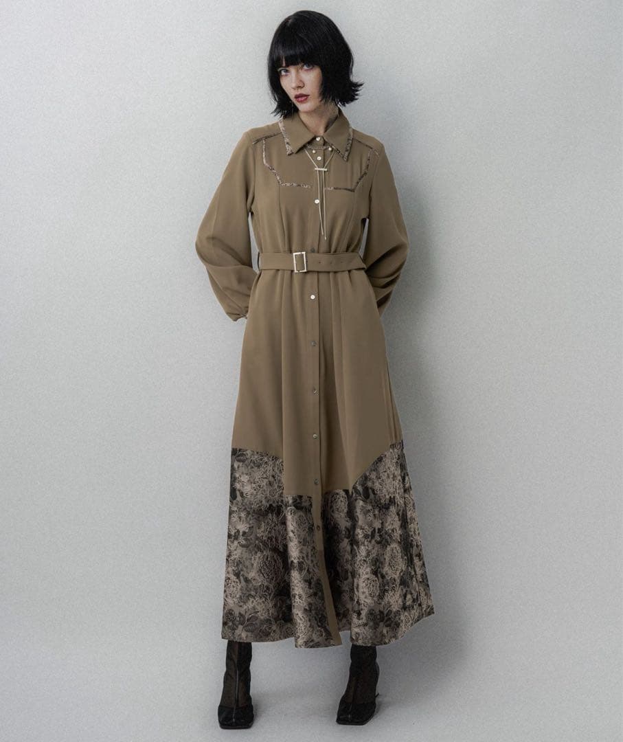 HARE アソートキリカエダブルカラーワンピース