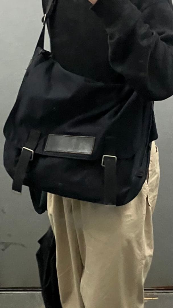 comme des garçons homme messenger bag