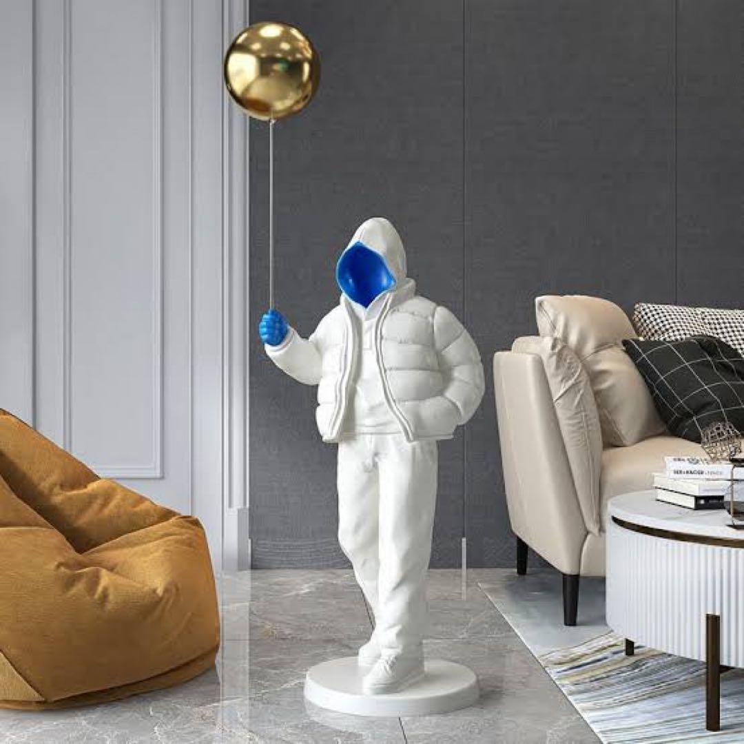 置き物　オブジェ　80cm バンクシー 飾り　かっこいい　ビッグサイズ