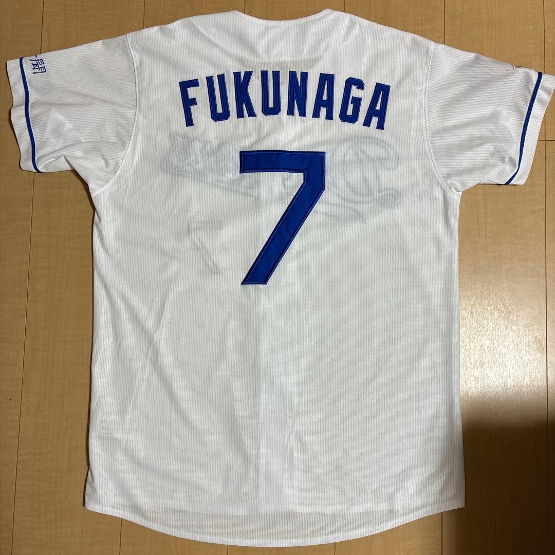 中日ドラゴンズ　福永裕基選手　ホームレプリカユニフォーム2025オーダー購入品M