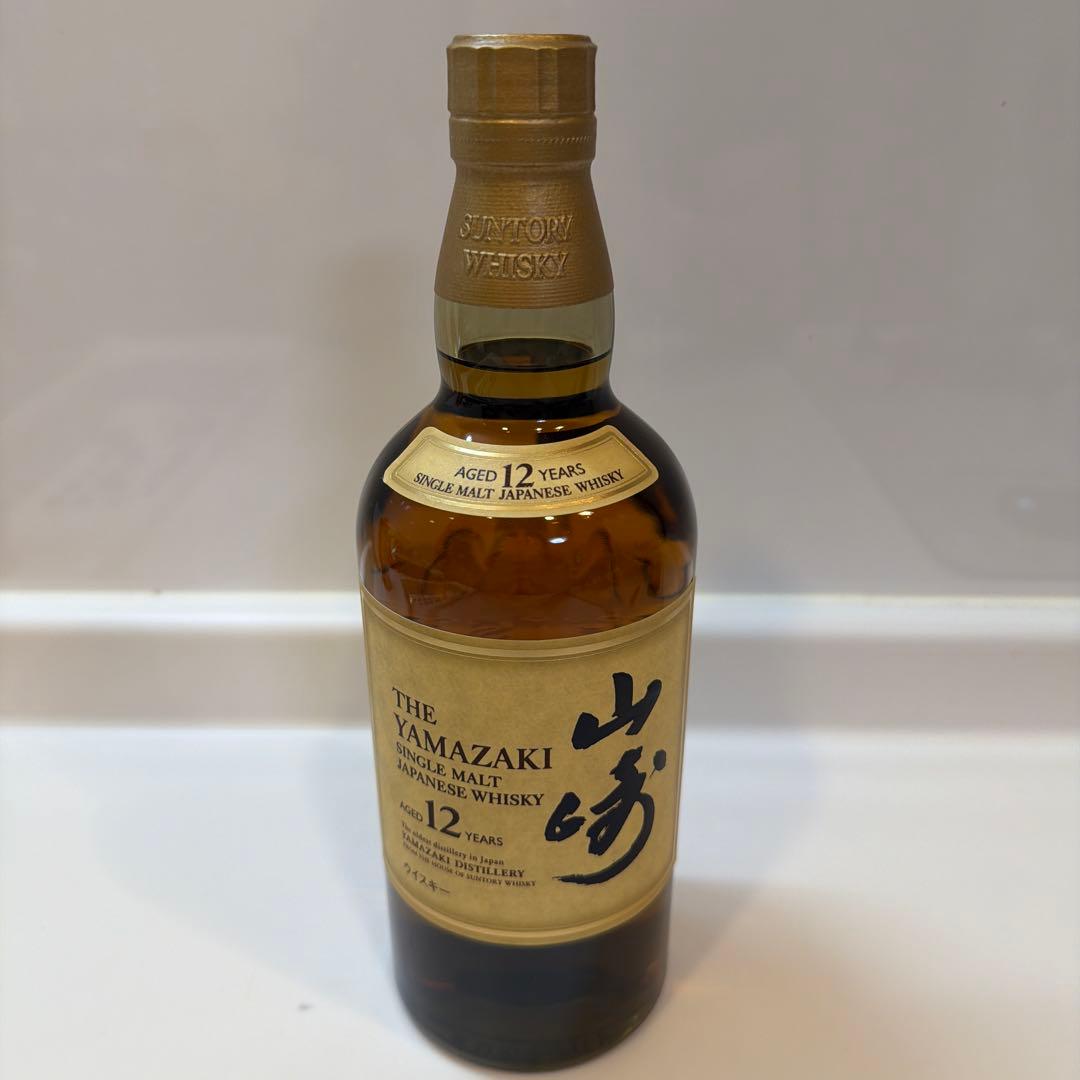 山崎 12年 700ml 1本 新品 未開栓 箱無し 山崎12年 サントリー