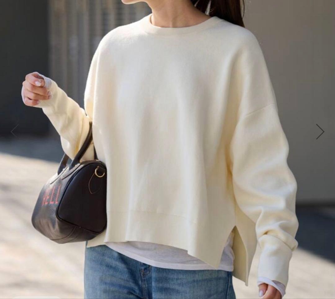 新品　FRAMeWORK ダブルジャガードプルオーバー