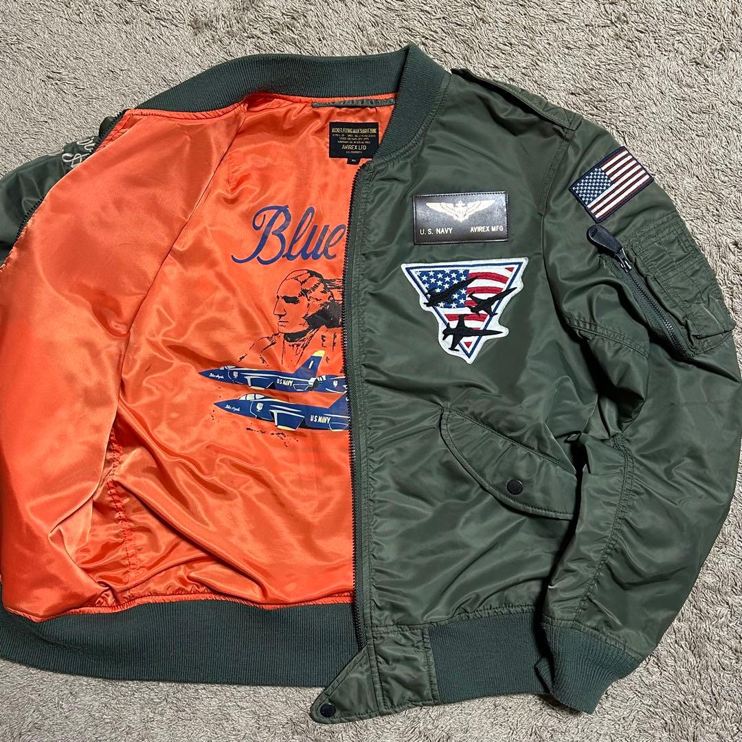 AVIREX アヴィレックス　L-2A ブルーエンジェルス