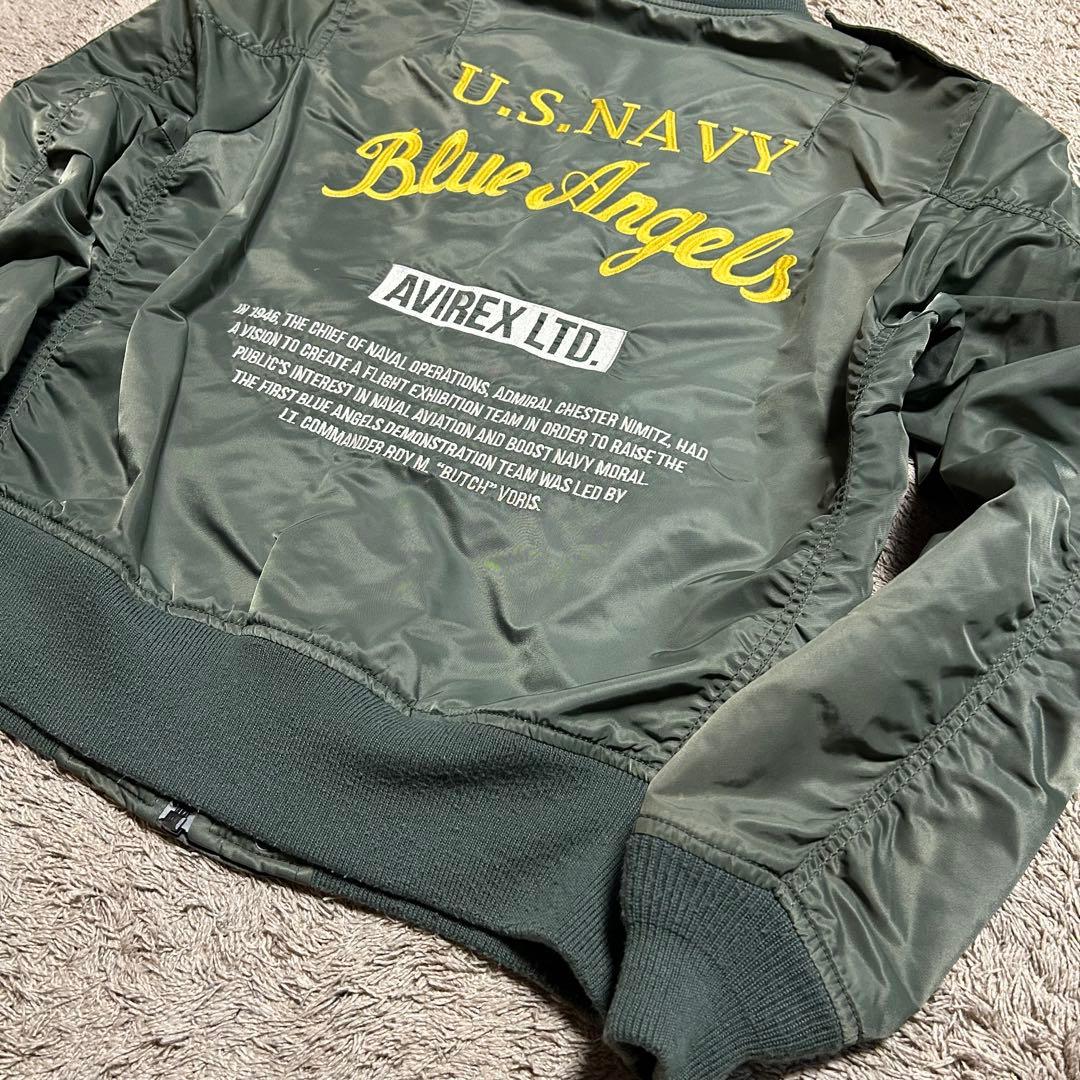 AVIREX アヴィレックス　L-2A ブルーエンジェルス