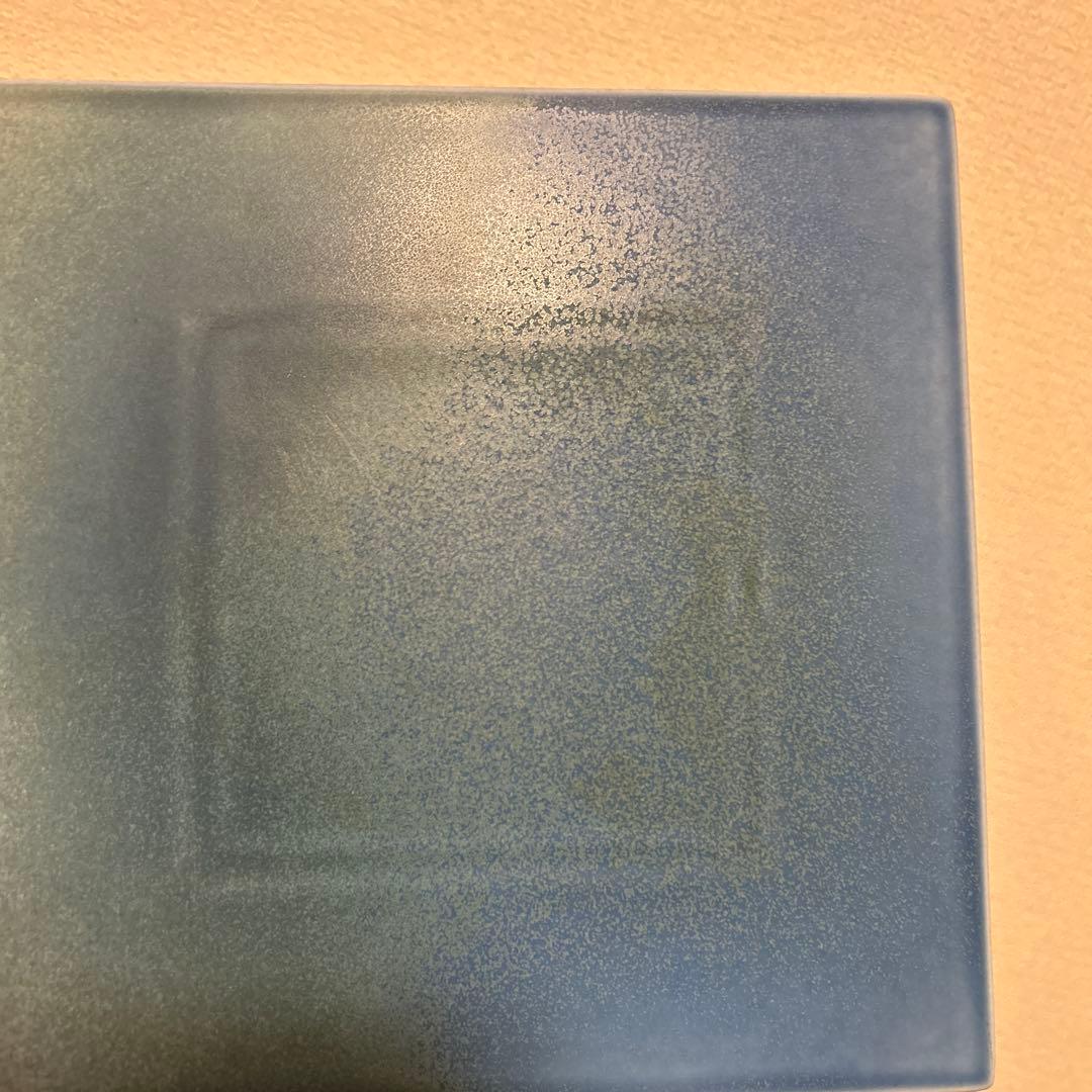 ノリタケ　オリッジ　ブルー　デザートプレート　スクエアプレート