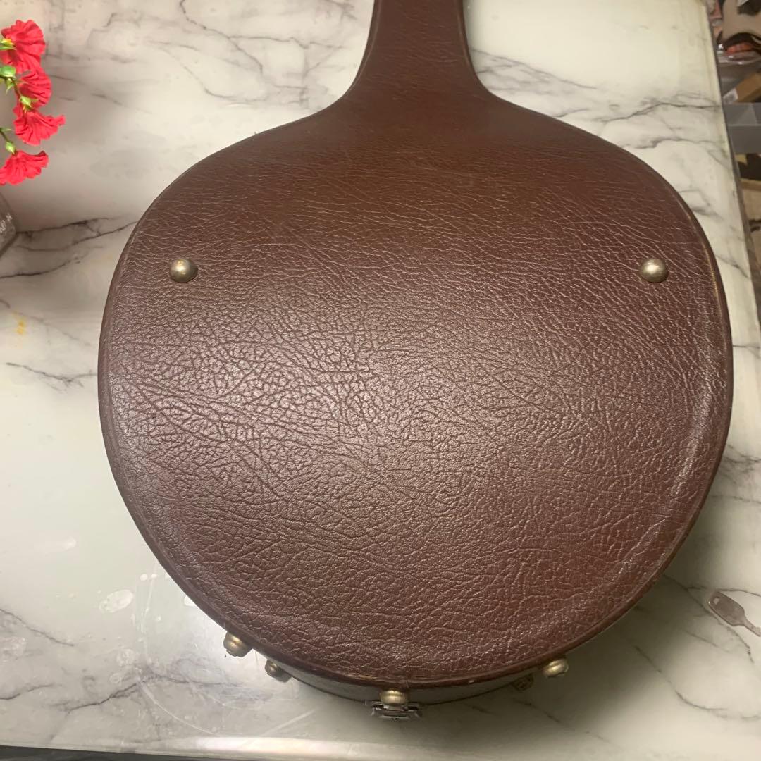 激安■マンドチェロ　大型ケースかな(茶系）　メーカー不明　全長103■現状渡し