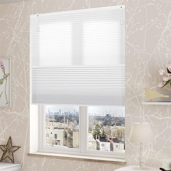 未使用　ハニカムシェード　ホワイト　119.5×129