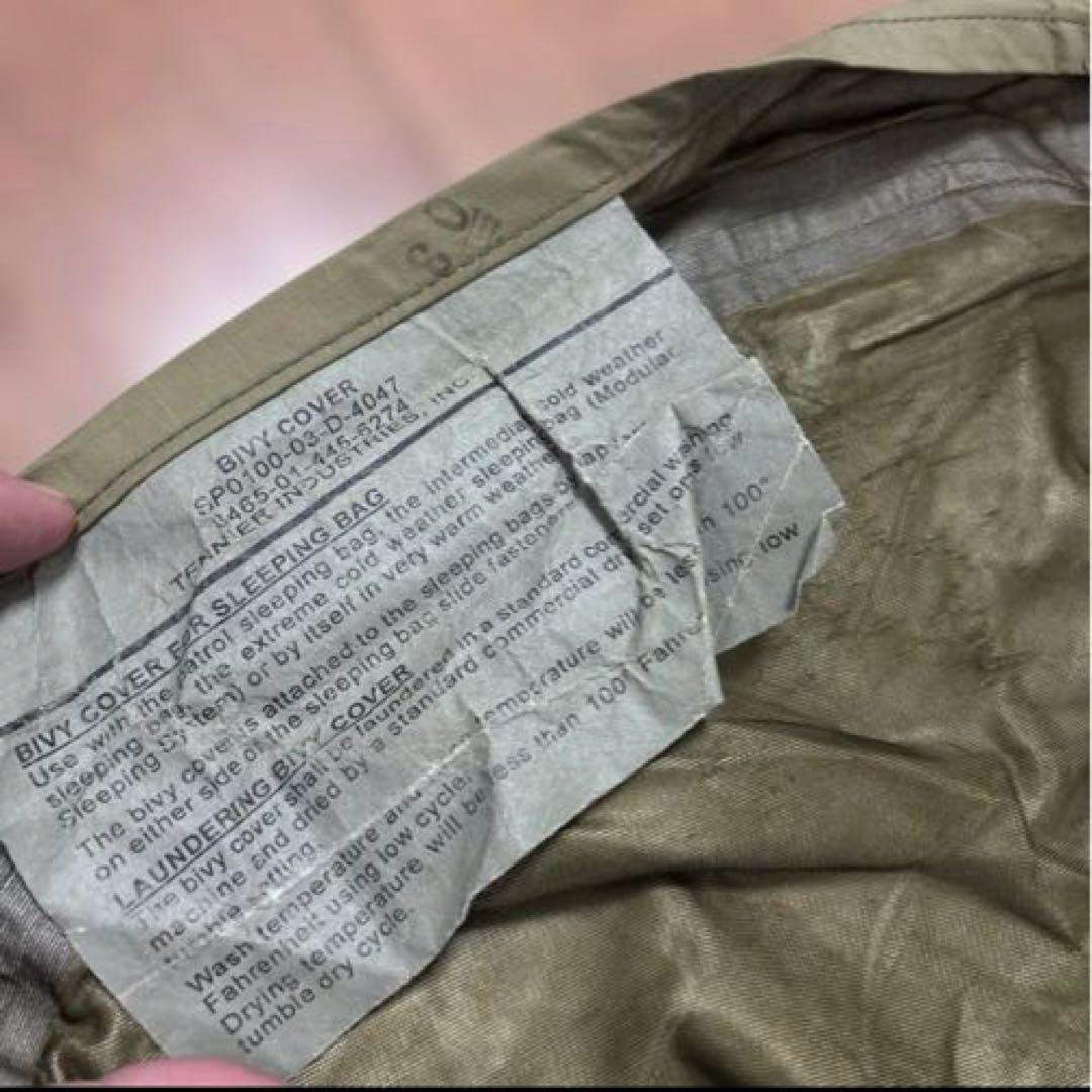 美品　米軍　実物　BIVY COVER GORE-TEX 寝袋カバー　送料無料⑭