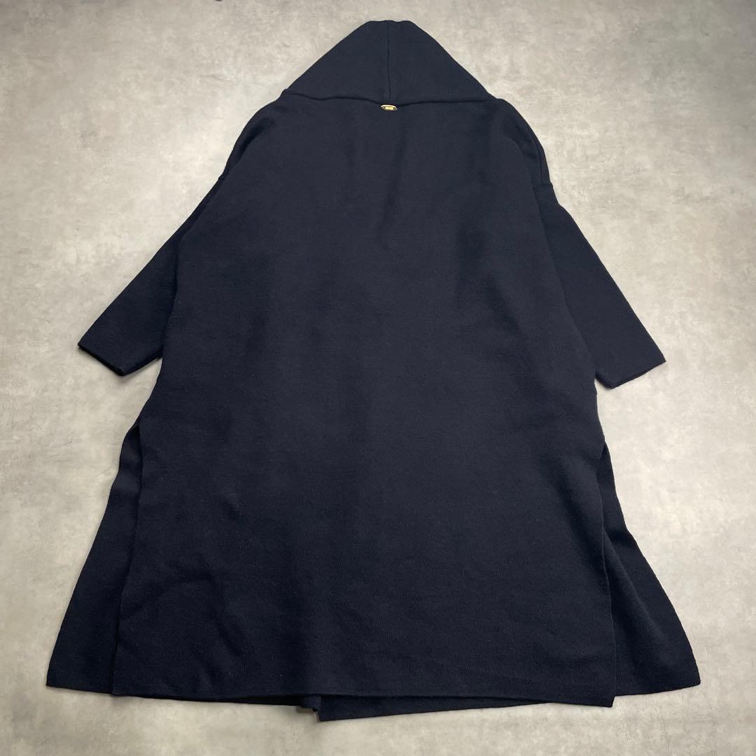 美品　MUSE de Deuxieme Classe スムースニットガウンコート