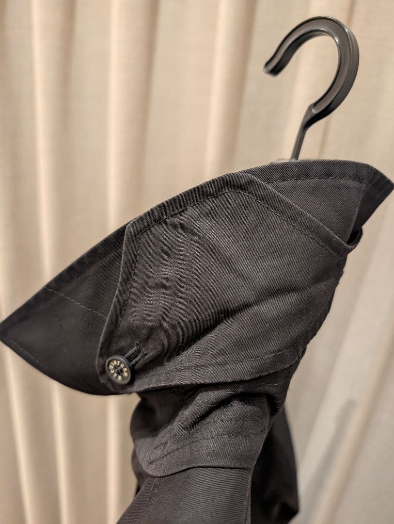 【おすすめ！】マッキントッシュ トレンチコート 黒 38 Lサイズ