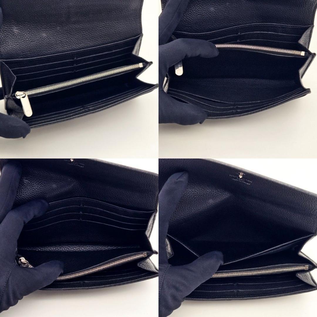 ピーちゃん☆ 財布 イリス マヒナ ブラック ビジネス