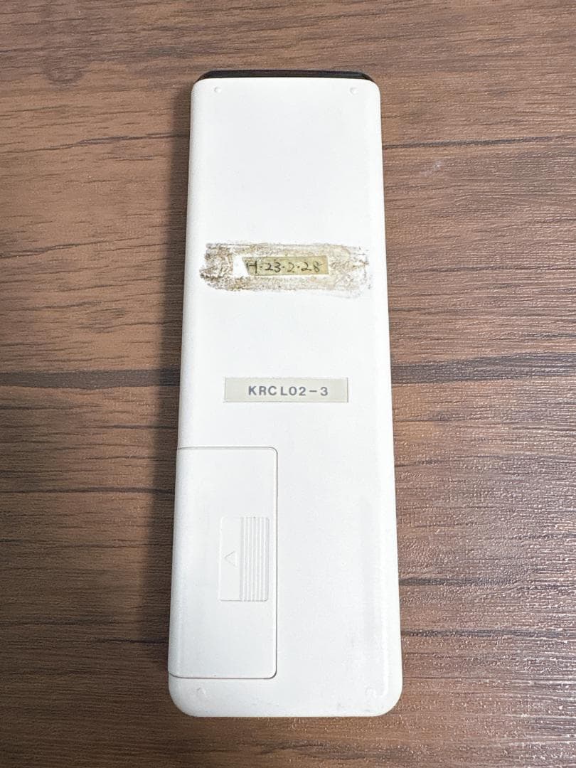 DAIKIN ダイキン エアコンリモコン KRCL02-3 中古品 動作確認品