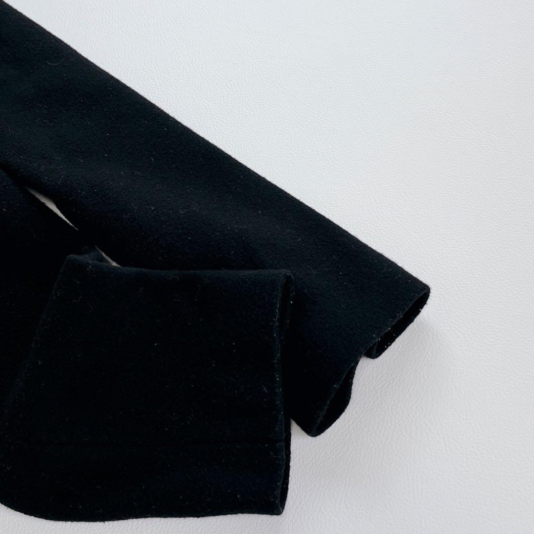 みんた 　美品✨Theory ノーカラーコート　ベルト　近年　ウール