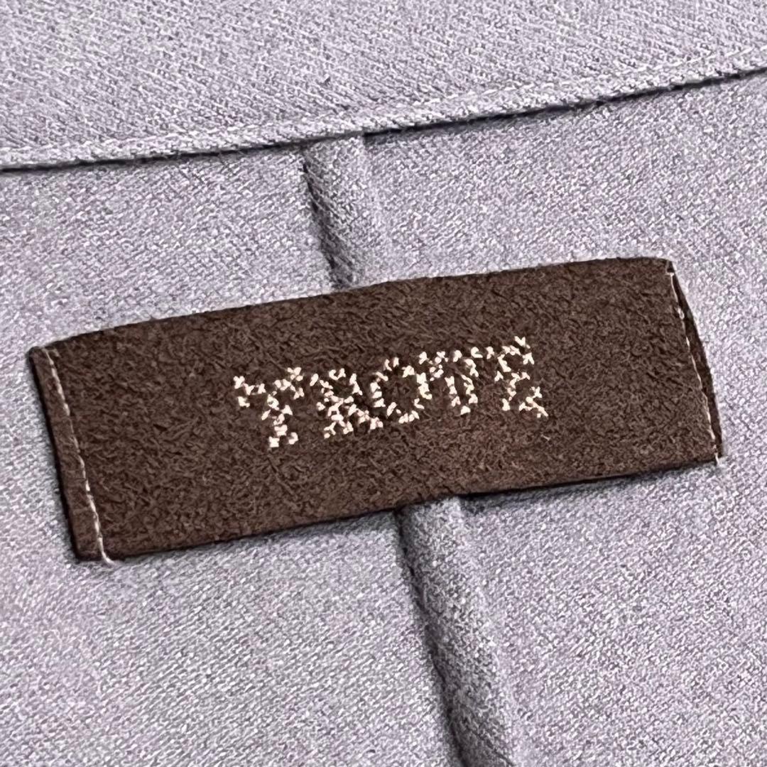 『TROVE』法衣ガウン リラックスシルエット 極太のバルーン袖 カシミヤ混