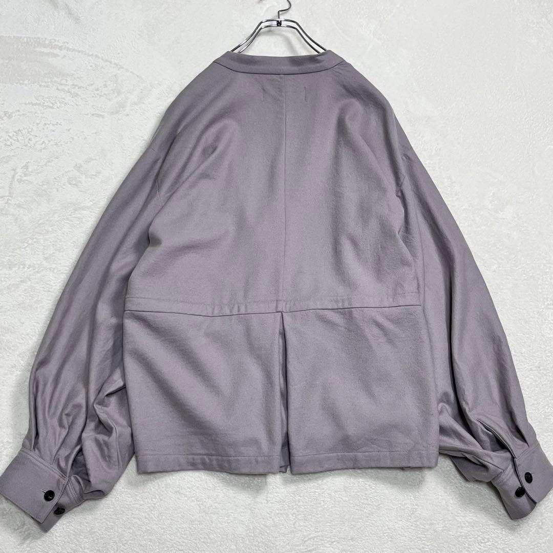 『TROVE』法衣ガウン リラックスシルエット 極太のバルーン袖 カシミヤ混