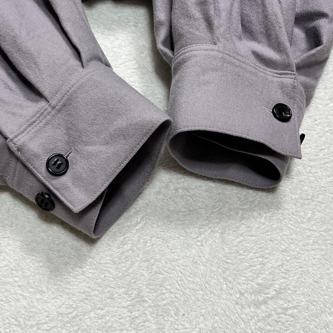 『TROVE』法衣ガウン リラックスシルエット 極太のバルーン袖 カシミヤ混