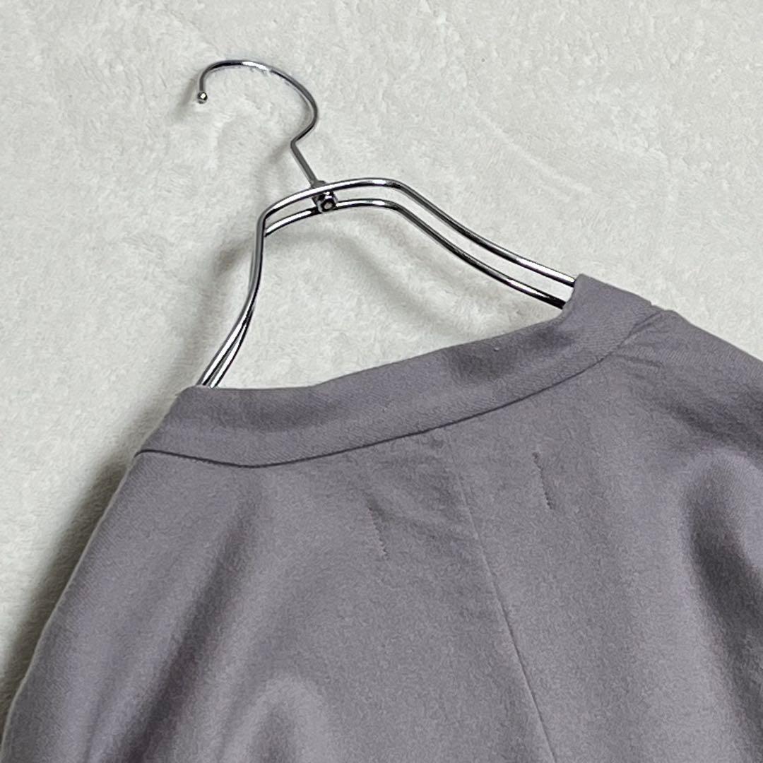 『TROVE』法衣ガウン リラックスシルエット 極太のバルーン袖 カシミヤ混