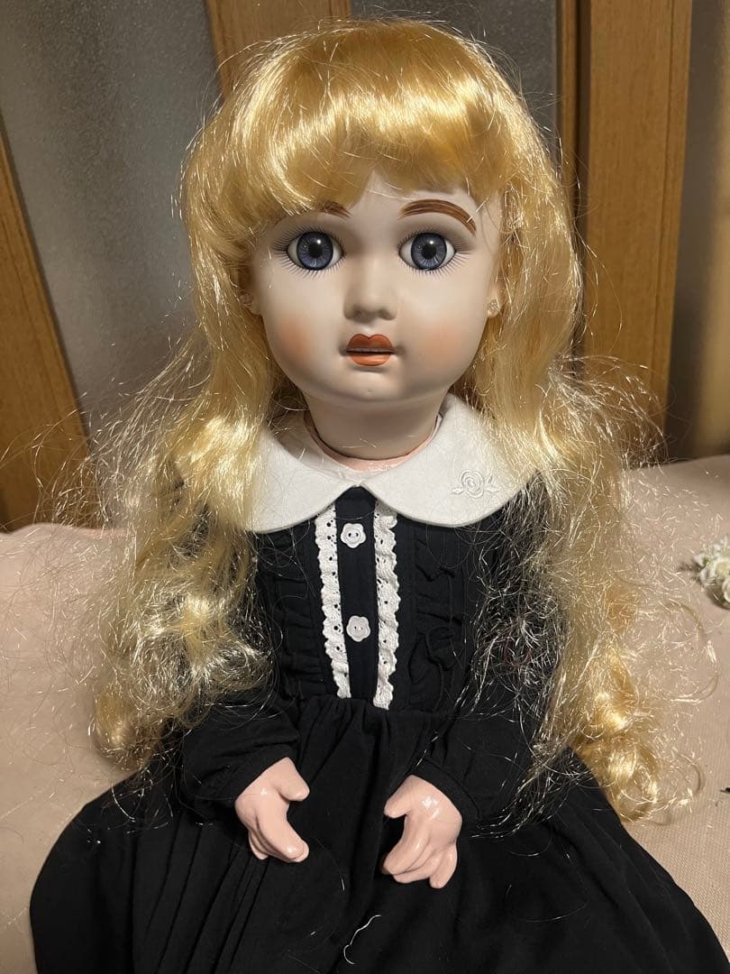 ビスクドール　リプロ　大きい子　金髪
